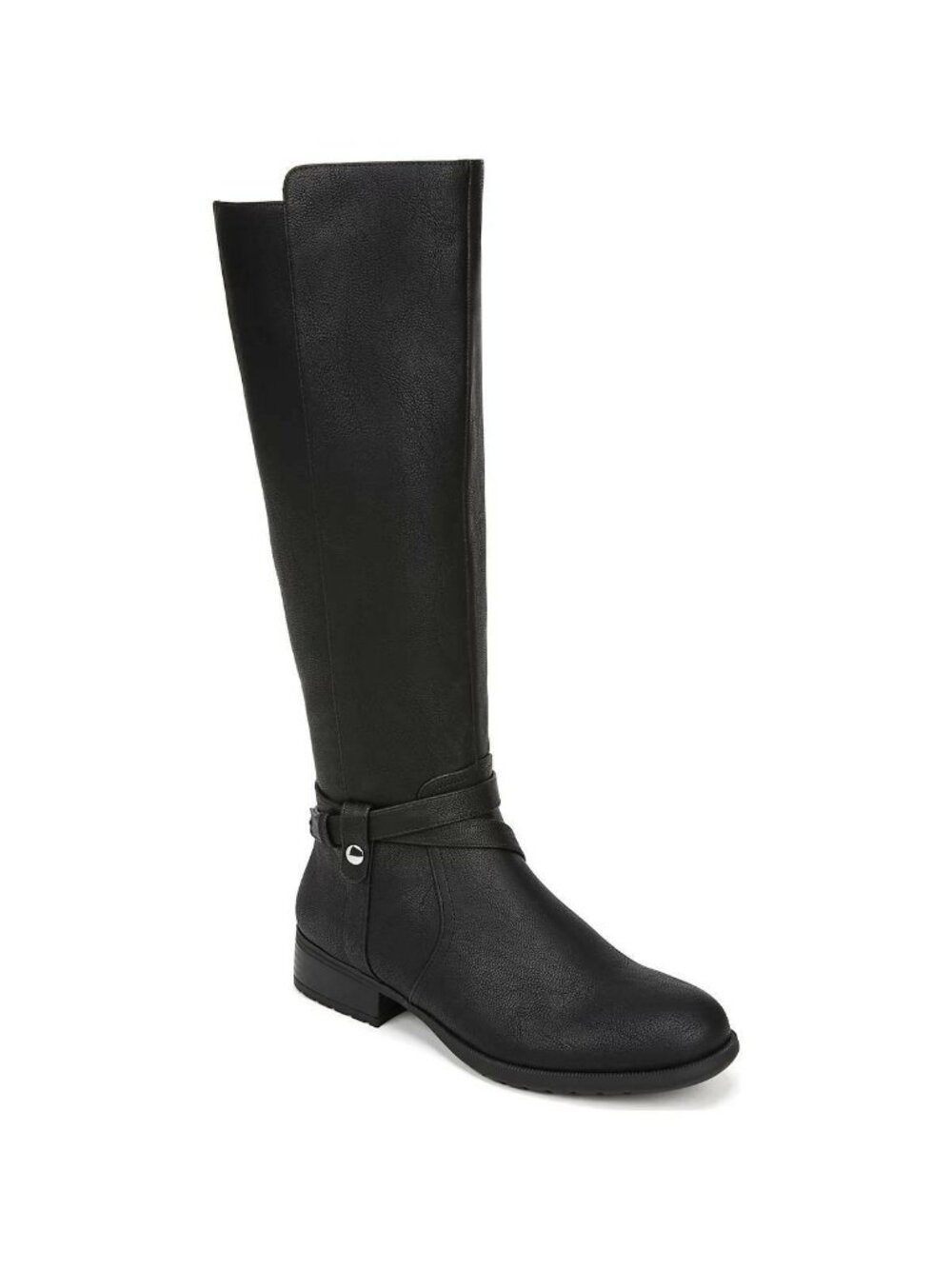 LifeStride Xtrovert Wide Calf Riding Boots – Women’s Black, Size  10 WIDE Calf